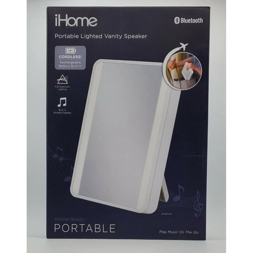 iHome portable vanity